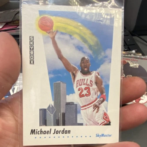 SkyBox 1991-92 Michael Jordan SkyMaster #583 Chicago Bulls Basketball Card