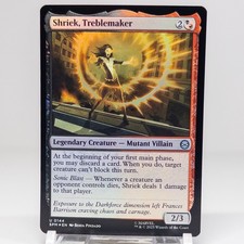 Shriek, Treblemaker - 0144 - Marvel's Spider-Man - MTG - NM/M - English