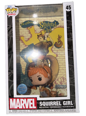 Funko Pop! Comic Buch Cover mit Case Marvel The Unbeatable Squirrel Girl NEU OVP