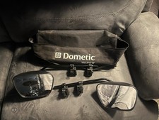 Dometic Milenco Clamp On Towing Mirrors Vehicle Extensions 04 6161 E11 Set Of 2