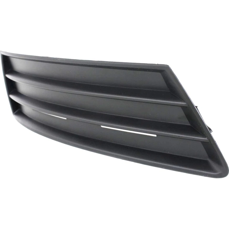 Bumper Grille For 2009-2012 Volkswagen CC 2009-2010 Passat CC RH Textured Black - Image 2 of 4