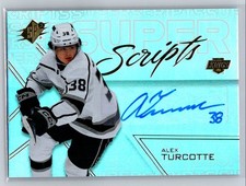 2024-25 SPx SuperScripts Alex Turcotte Auto Los Angeles Kings #SS-AT