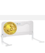 TOTCRAFT Bed Rail for Toddlers  Infants   Kids Bed Safety Guard rail White .