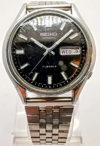 VINTAGE SEIKO 6309-8239 CLASSIC DAY/DATE AUTOMATIC, GENT'S, RARE & SCARCE MODEL,