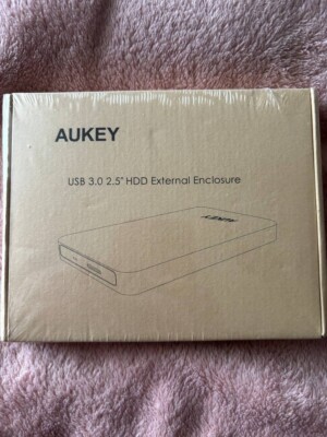 Aukey DS-B4 2.5  SATA III Hard Drive Enclosure with USB 3.0 connection