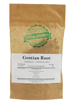 Gentian Root - Gentiana L # Herba Organica #