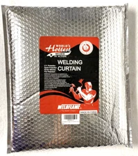 WELDING CURTAIN,WELDFLAME,6x6',UV FLAME SPARK RETARDENT,WELDER'S DEPOT,BLANKET:)