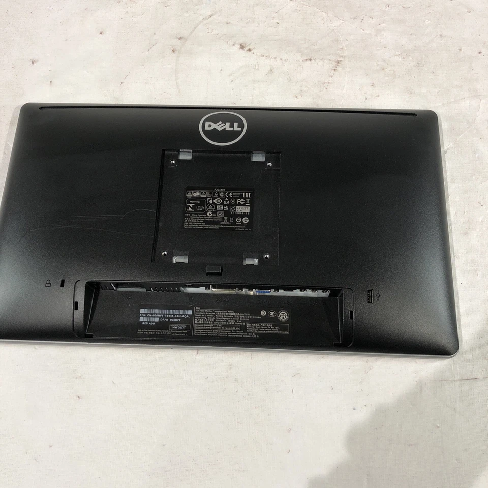 Dell P2014HT 20" LCD Monitor 1600x900 DisplayPort DVI VGA NO STAND~=Tested - Image 4 of 4