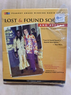 Shelf192 Audiobook~ Lost and found  Sound and beyond- the kitchen sisters- 2 dis