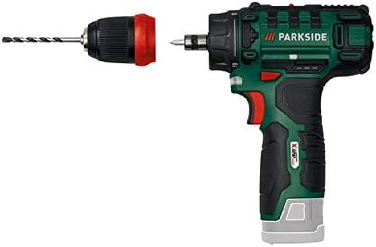 Trapano Parkside PBSA 12 X12V: Corpo Macchina Solo per Esperti del Fai-da-Te