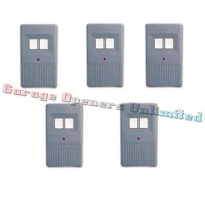 Mega Code / Linear MCT-2 (DNT00084) 2-channel Visor Remote Control - 5 Pack