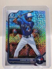 2022 BOWMAN Chrome Samad Taylor 1ST MOJO #BCP-92 Bule Jays A-45