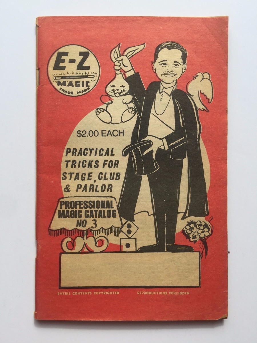 1989 EZ Magic Professional Magic Catalog # 3 | eBay