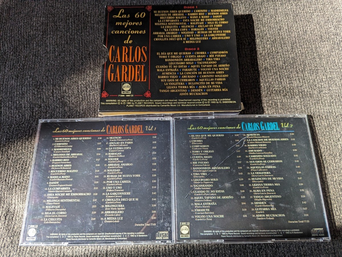 【中古CD】naje a Carlos Gardel／Ledesma Argentino Carlos Gardel - Homenaje A Carlos Gardel - Amazon.com Music
