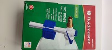 Image of Fluidmaster fill valve 1/2 Brass Toilet or Cistern fill valve, Brand New.