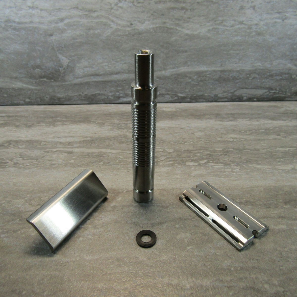 Yaqi Tile Stainless Steel DE Safety Razor | eBay