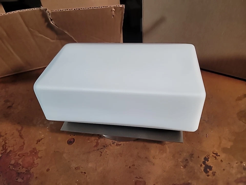 (3) Besa Lighting 1WT-888607-LED-SN Lido LED 9 inch Satin Nickel Vanity Wall  - Image 2 of 4