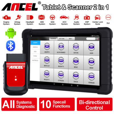 ANCEL X6 Profi OBD2 Diagnosegerät Auto Scanner BiDirectional ALL SYSTEM DPF TPMS