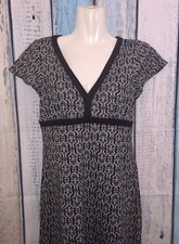 Ann Taylor Loft Petite Dress 2 Damask print Super Cute!
