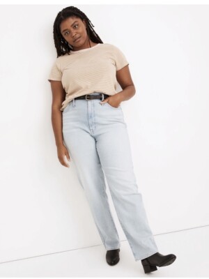 Crop Jean Madewell Fitzgerald Wash Madewell Perfect Vintage Jeans