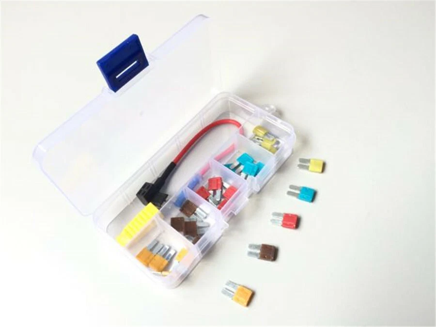 Mini 32V Car Micro2 In-line Fuse Holder Fuse Tap Fuse Puller & Micro2 Fuse Set - Image 2 of 4