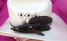 Handcrafted Hatband for Cowboy hats - 'Either Way'