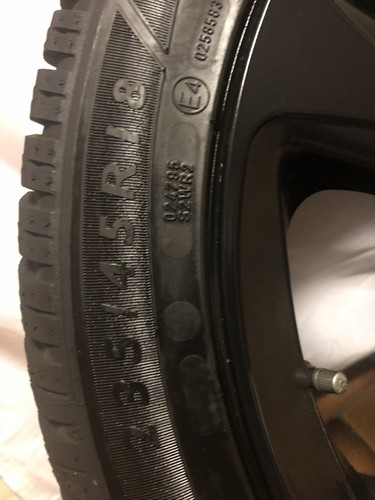 4 x Porsche Alufelge CMS 18“ Schwarz Komplett - Bild 7 von 11