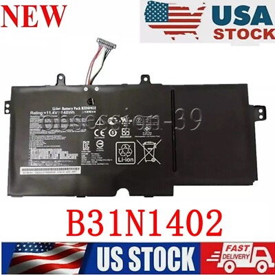 US Battery B31N1402 for Asus Notebook N591LB Q551LN Q551 11.4V 47Wh Replacement