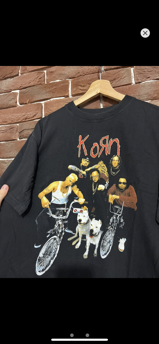 Vintage 90s Korn Family Values Tour T Shirt Rap Ruff Ryders DMX
