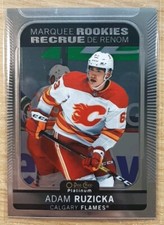 2021-22 O-PEE-CHEE PLATINUM ADAM RUZICKA MARQUEE ROOKIES #237 CALGARY FLAMES