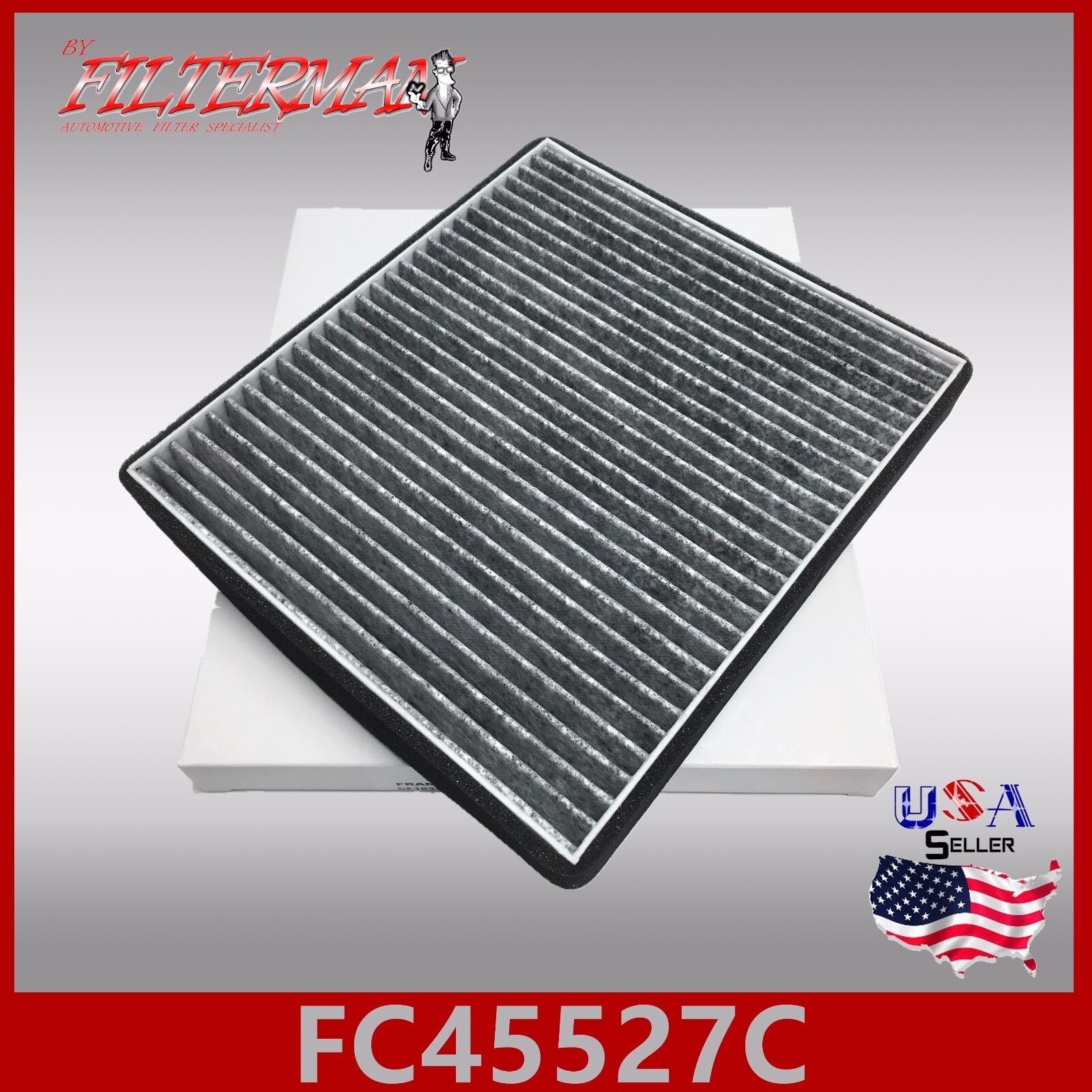 FC45527C(CARBON) OEM QUALITY CABIN AIR FILTER: 03-06 ESCALADE & 03-04 AVALANCHE
