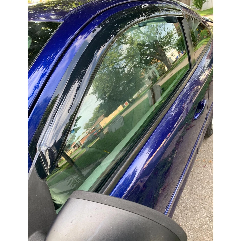 Window Visor Vent Shade for 2005-2010 Chevy Cobalt Coupe 2-Door (EXCLUDES Sedan) - Image 4 of 4