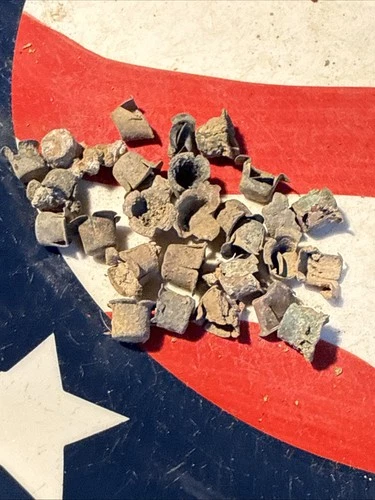 Dug Civil War 💥 🇺🇸 💣 Pile Of Brass Musket  Caps