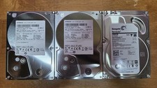 Lot of (3) 2TB 3.5" Desktop SATA Hard Drives Hitachi Seagate Barracuda 7200rpm