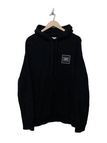 Felpa con cappuccio BURBERRY L cotone nero 8028840 usata