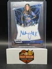 2026 Topps Chrome WWE Nia Jax #BBA-NIA Blue Brand Autograph