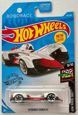 Hot Wheels 2019 HW Race Day Series #9/10 Roborace Robocar #FYD96 1:64 Scale