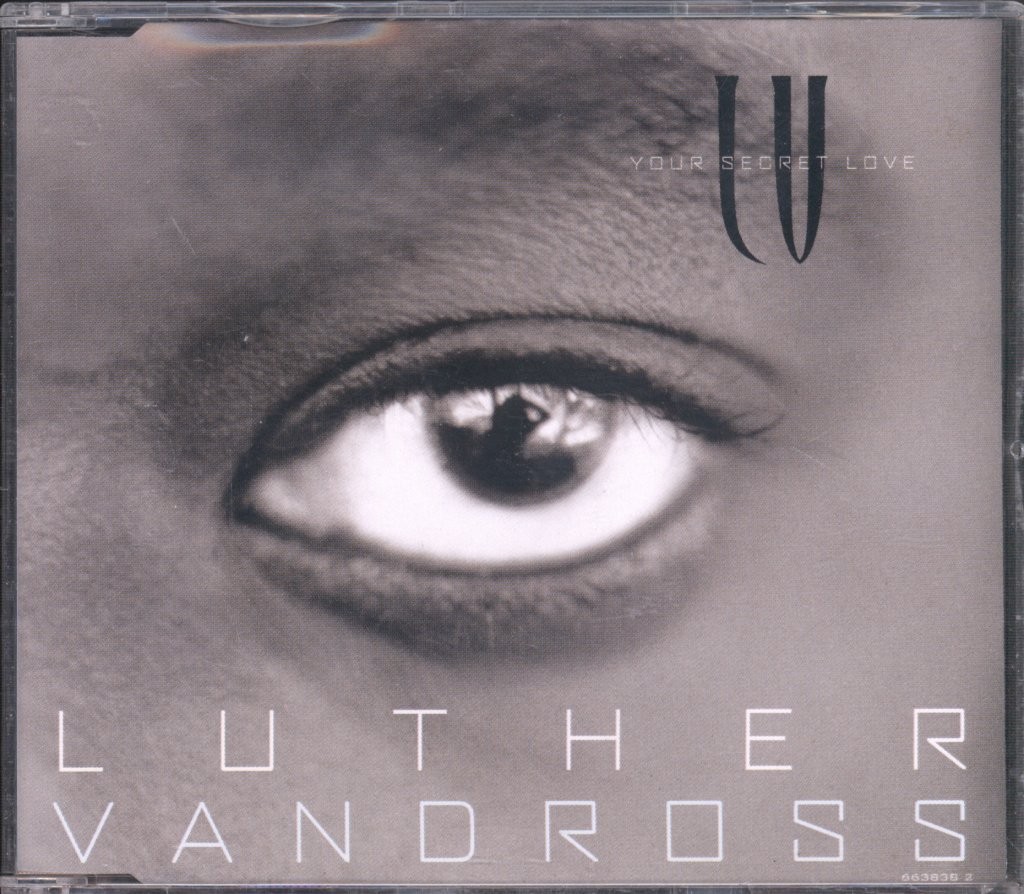 Luther Vandross Your Secret Love CD UK Epic 1996 single. Has promo sticker on