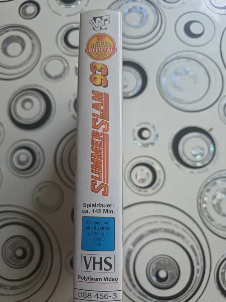 WWF SUMMER SLAM 1993 SD VHS 142 Min. Spieldauer Titan Sports Championship  - Bild 3 von 4