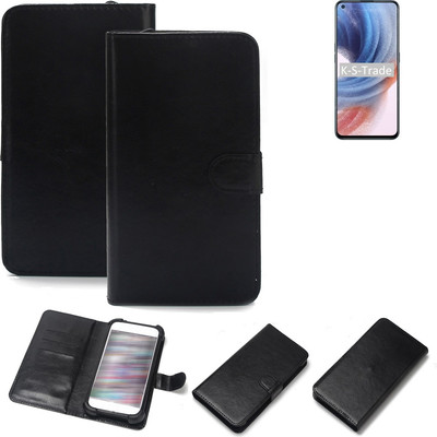 Schutz Hülle für Oppo K9 Pro 5G Wallet Case + Bumper schwarz Flipstyle Tasche 