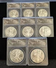 2020 (W) American Silver Eagle ASE Dollar STRUCK AT WEST POINT ANACS MS 70 LOT