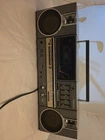 Panasonic RX-C45 Gray AM/FM Cassette Boombox Graphic EQ LED Meter WORKS