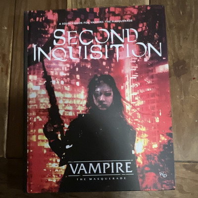Renegade Game Studios Vampire: The Masquerade Second Inquisition Sourcebook 2021