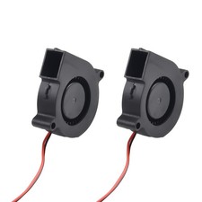 Silent For TURBO 2PCS 5015 Blower Fan DC12V24V Oil Bearing Centrifugal Cooling