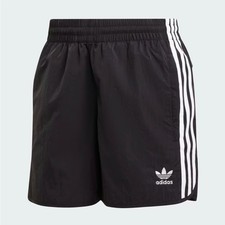 Adidas Originals Men's Classic Sprinter Shorts  Black and White  Medium  NWT
