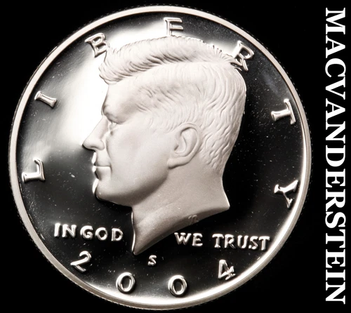 2004-S Silver Kennedy Half Dollar - Choice Gem Proof  Lustrous  #i1411