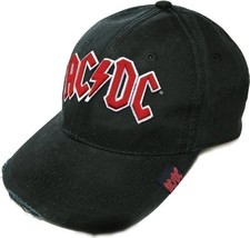 Gadget - Ac/Dc: Rock Off - Red On White Logo (Cappellino) -I- Rock Off