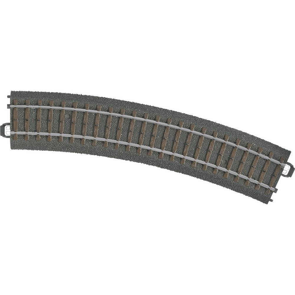 Rail courbe H0 Märklin 24224 anti-déraillement rayon 437.5 mm angle 24.3 degrés