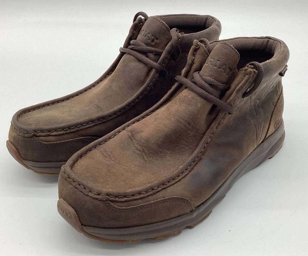 Ariat Boots Mens 8.5 Leather Spitfire Waterproof Outdoor  display picture 3