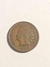Indian Head Penny 1903 - US Cent Coin - Lot BT493